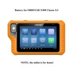 Battery Replacement for OBDSTAR X300 Classic G3 Key Programmer